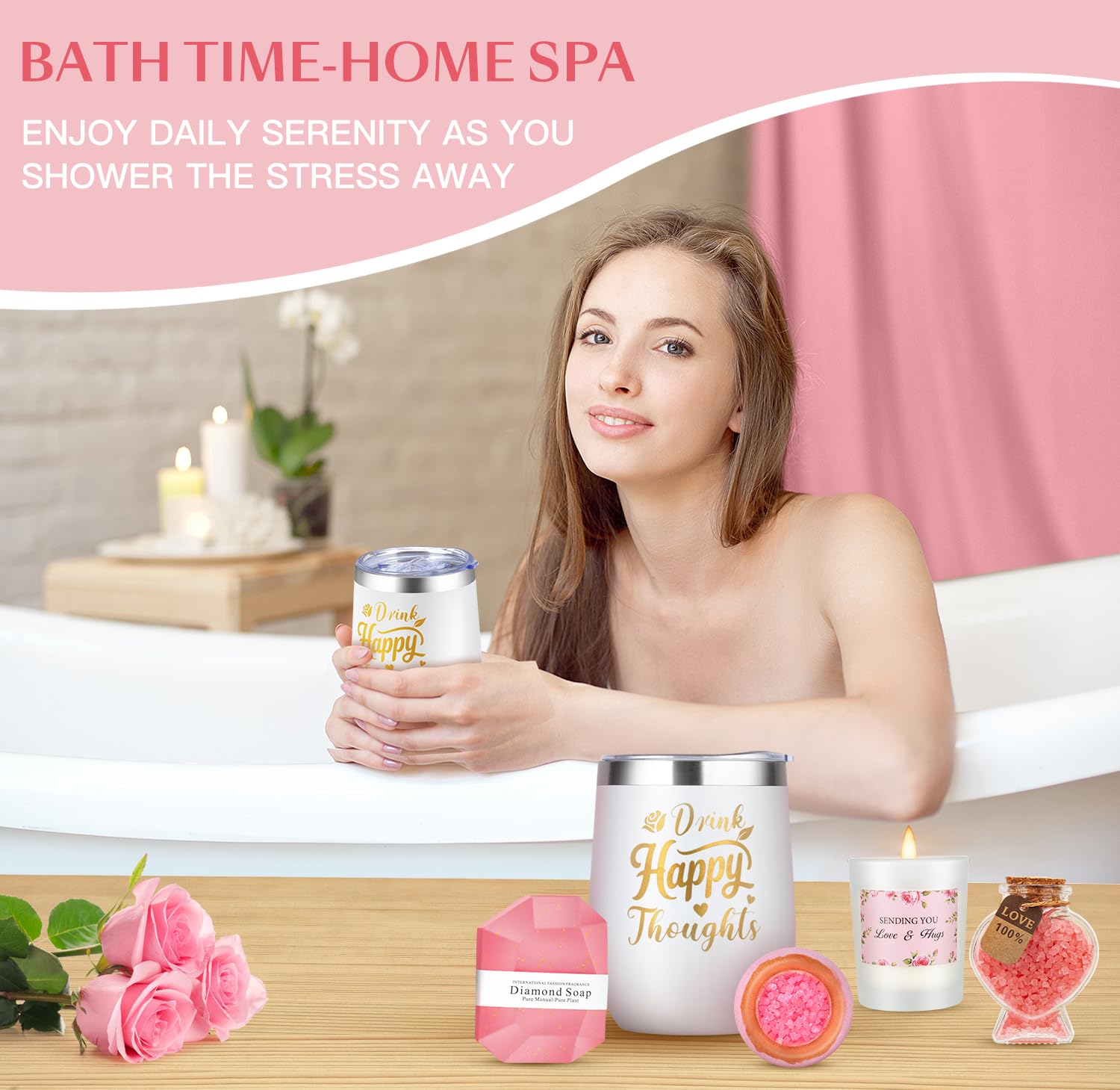 Copetlife Spa Gift Basket for Women – Birthday & Self-Care Gift Set