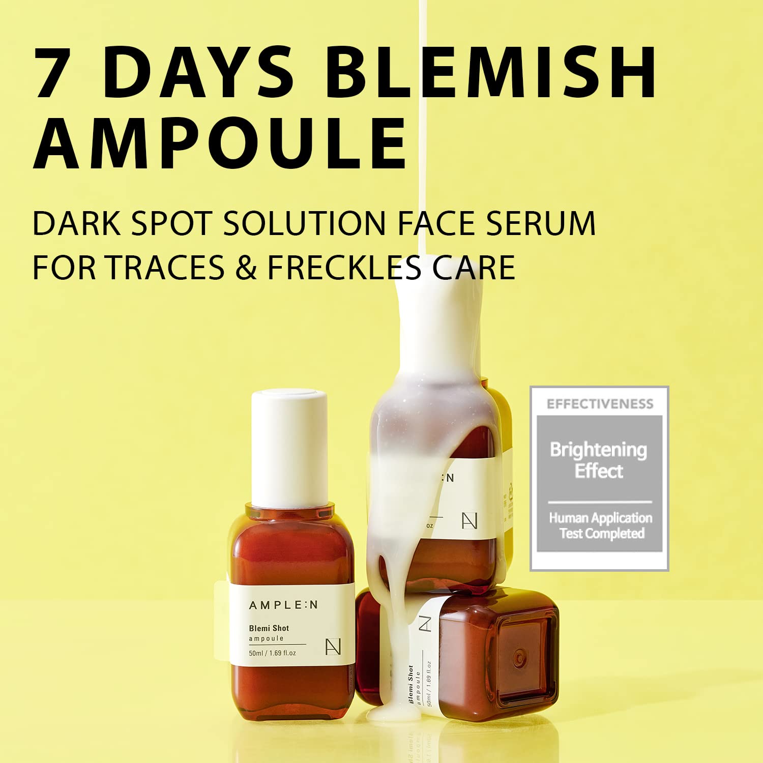 CORÉANA AMPLE:N Blemi Shot Serum – 7 Days Dark Spot Corrector with Niacinamide & Vitamin C