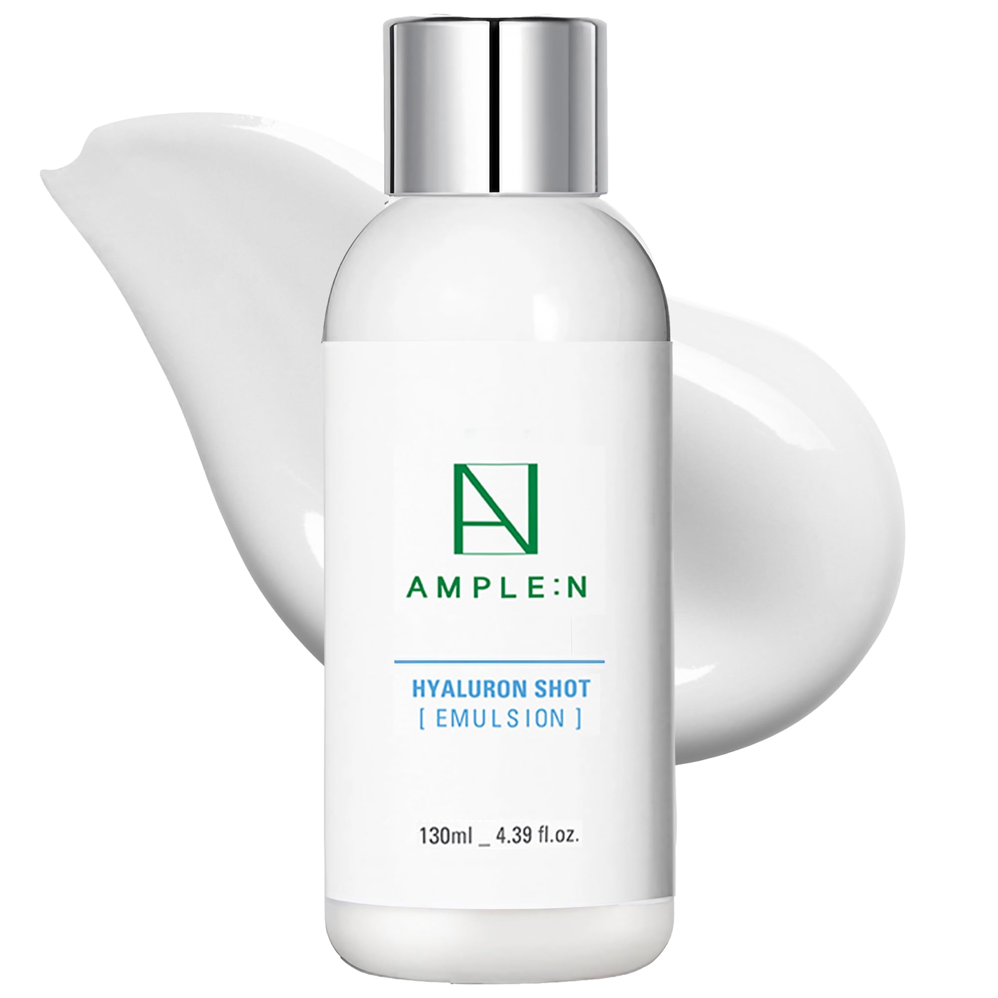 CORÉANA AMPLE:N Hyaluron Shot Emulsion – Deep Hydration + Skin Barrier Support, 4.39 fl oz