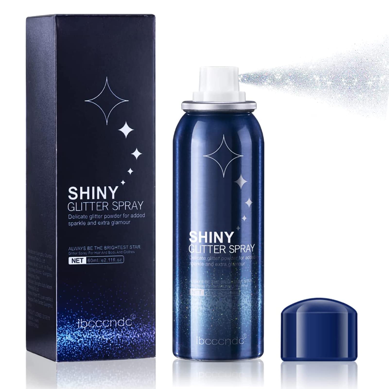 Corleone Body Glitter Spray – Hair, Face & Body Shimmer Highlighter