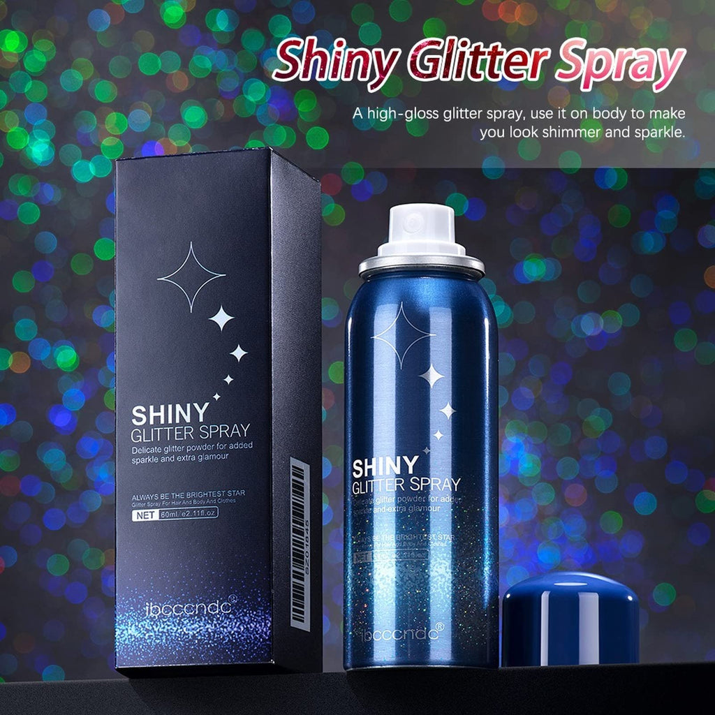 Corleone Body Glitter Spray – Hair, Face & Body Shimmer Highlighter