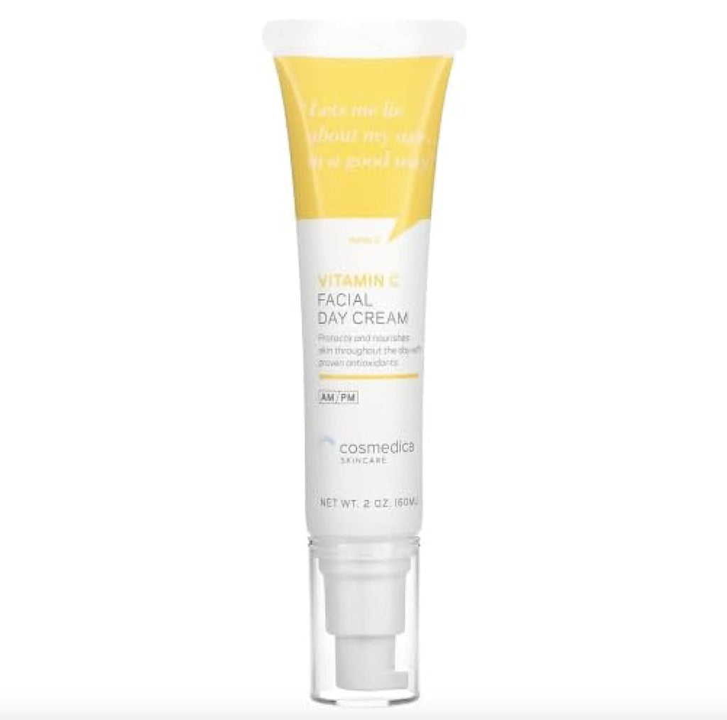 Cosmedica Skincare Vitamin C Facial Moisturizer – 15% Vitamin C Day Cream (2 oz) – Vegan & Cruelty-Free