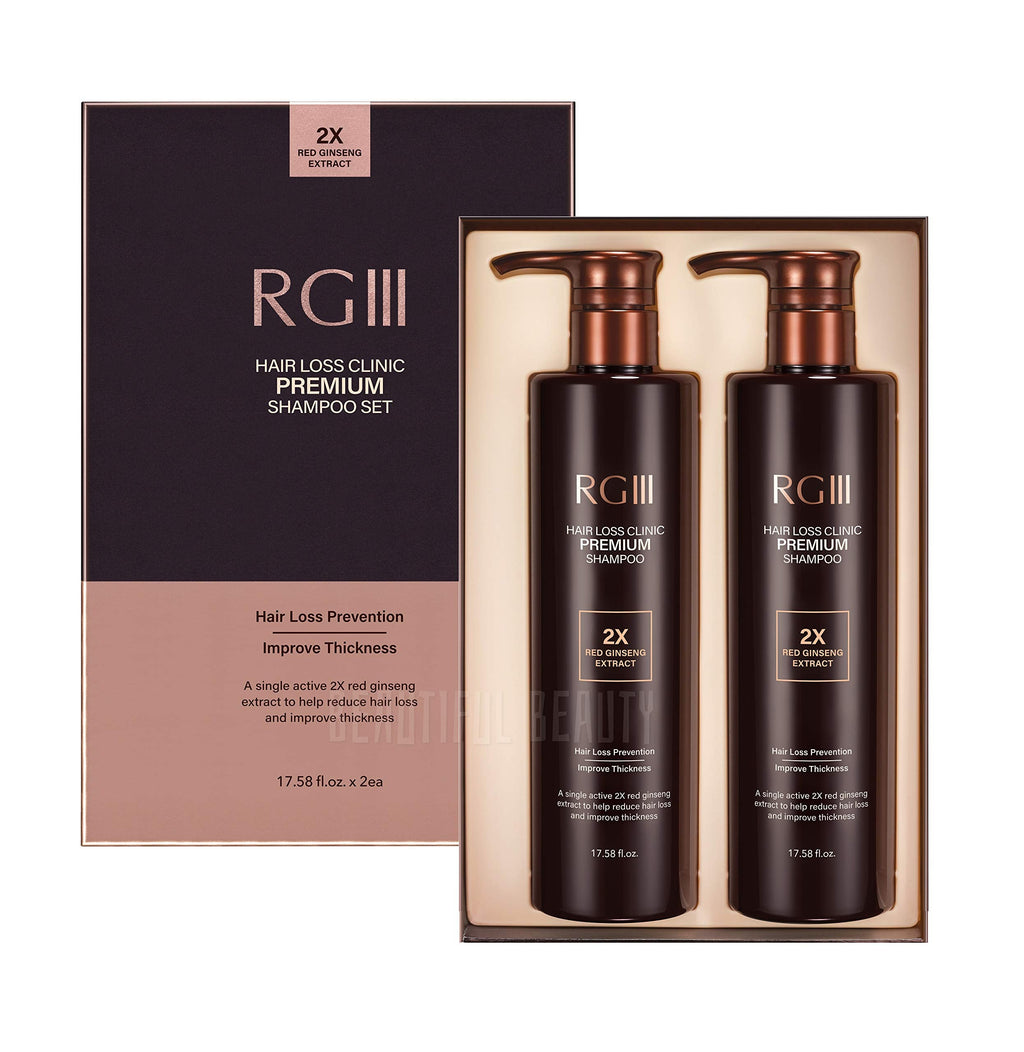 COSMOCOS RG3 Premium Hair Loss Clinic Shampoo – Red Ginseng Formula