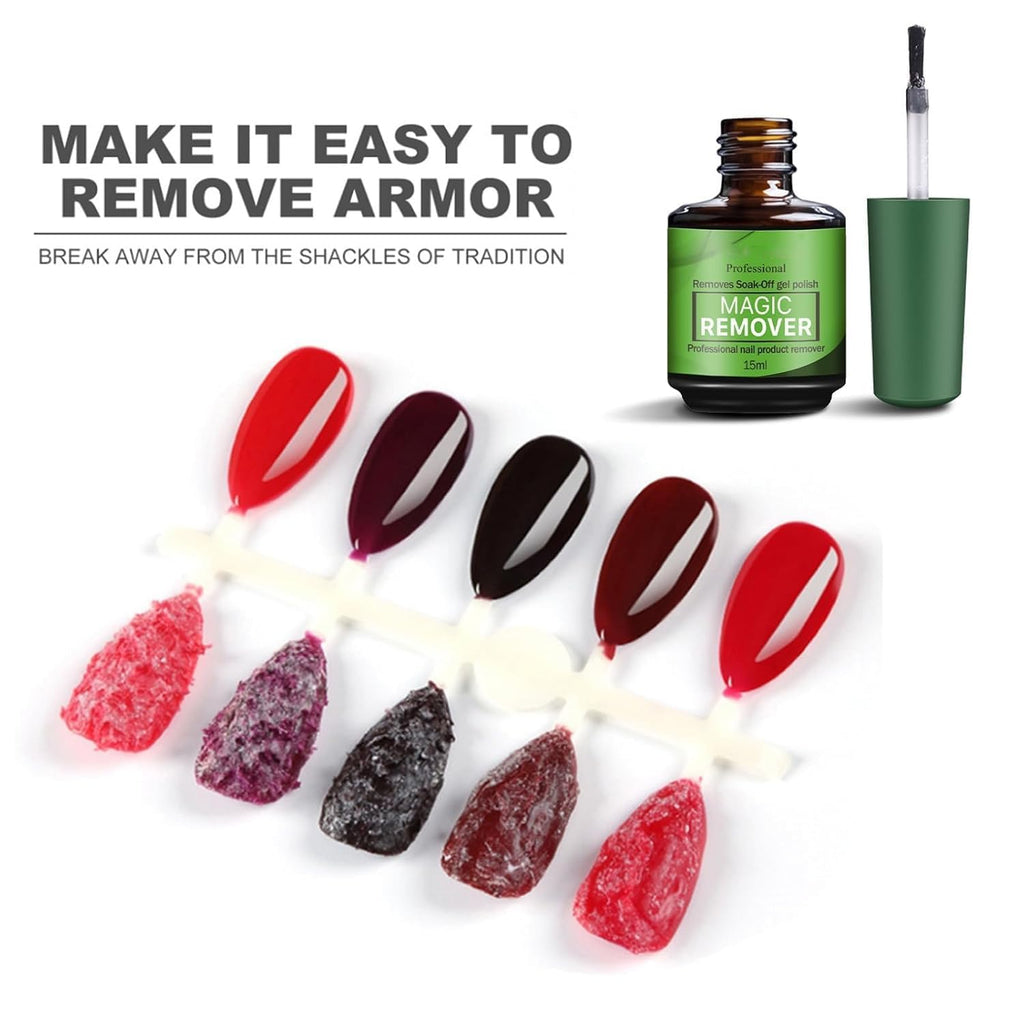 COSMOO Gel Nail Polish Remover 2 PCS – Fast Gel Removal at Home