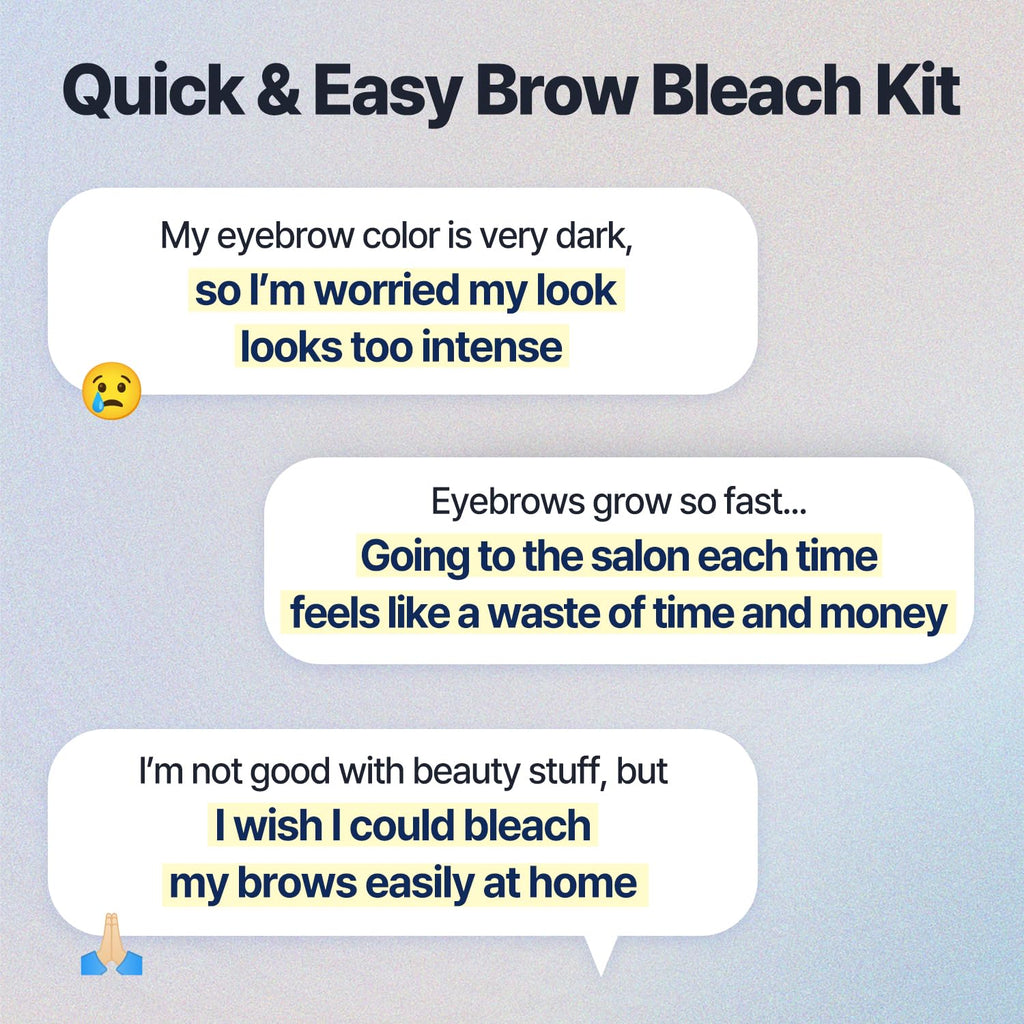 COSNORI Easy Brow Tone Changer – Gentle At-Home Brow Lightening in 2–3 Minutes