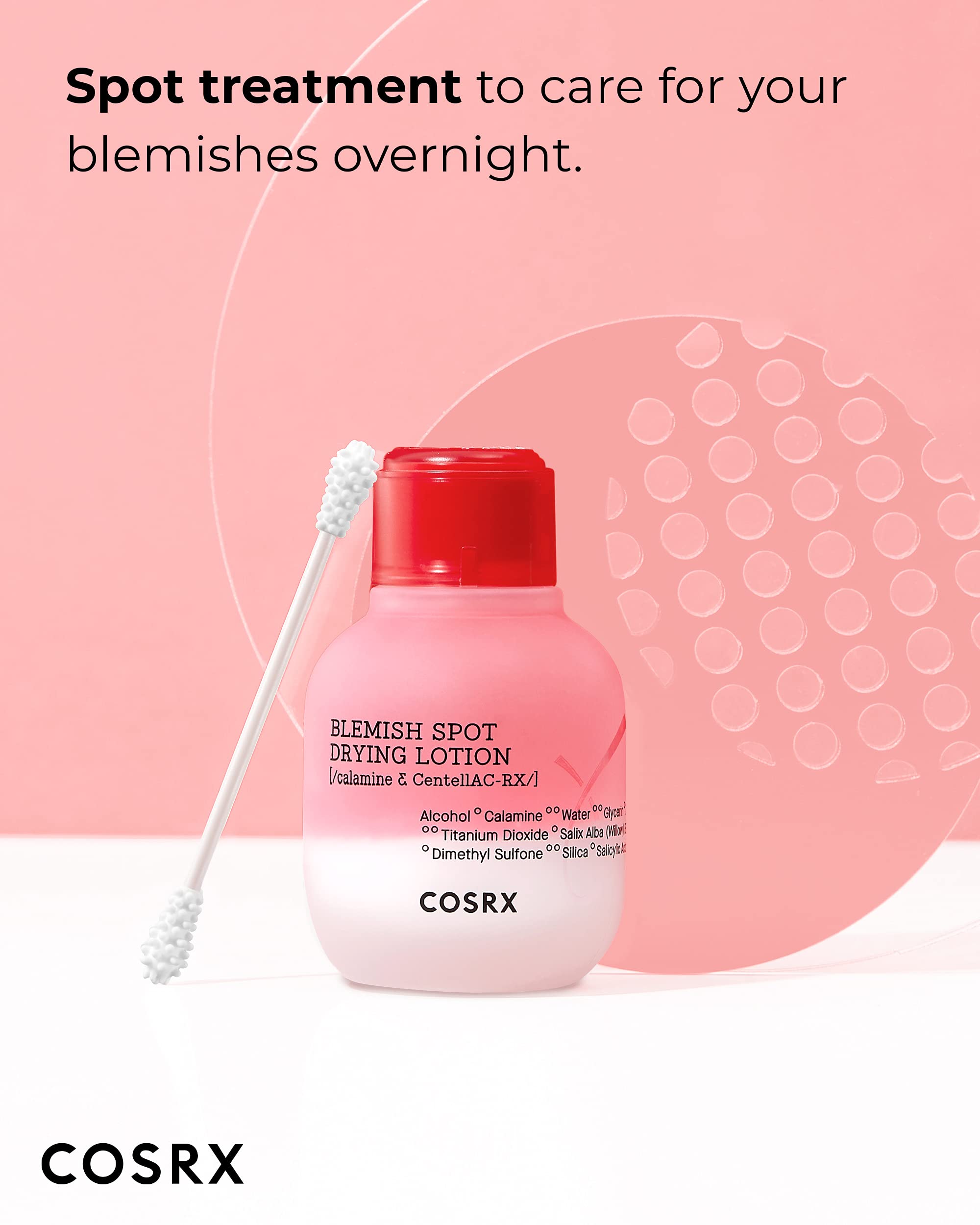 COSRX Acne Blemish Spot Drying Lotion 1.01 fl oz / 30 ml – Targeted Spot Treatment for Blemishes