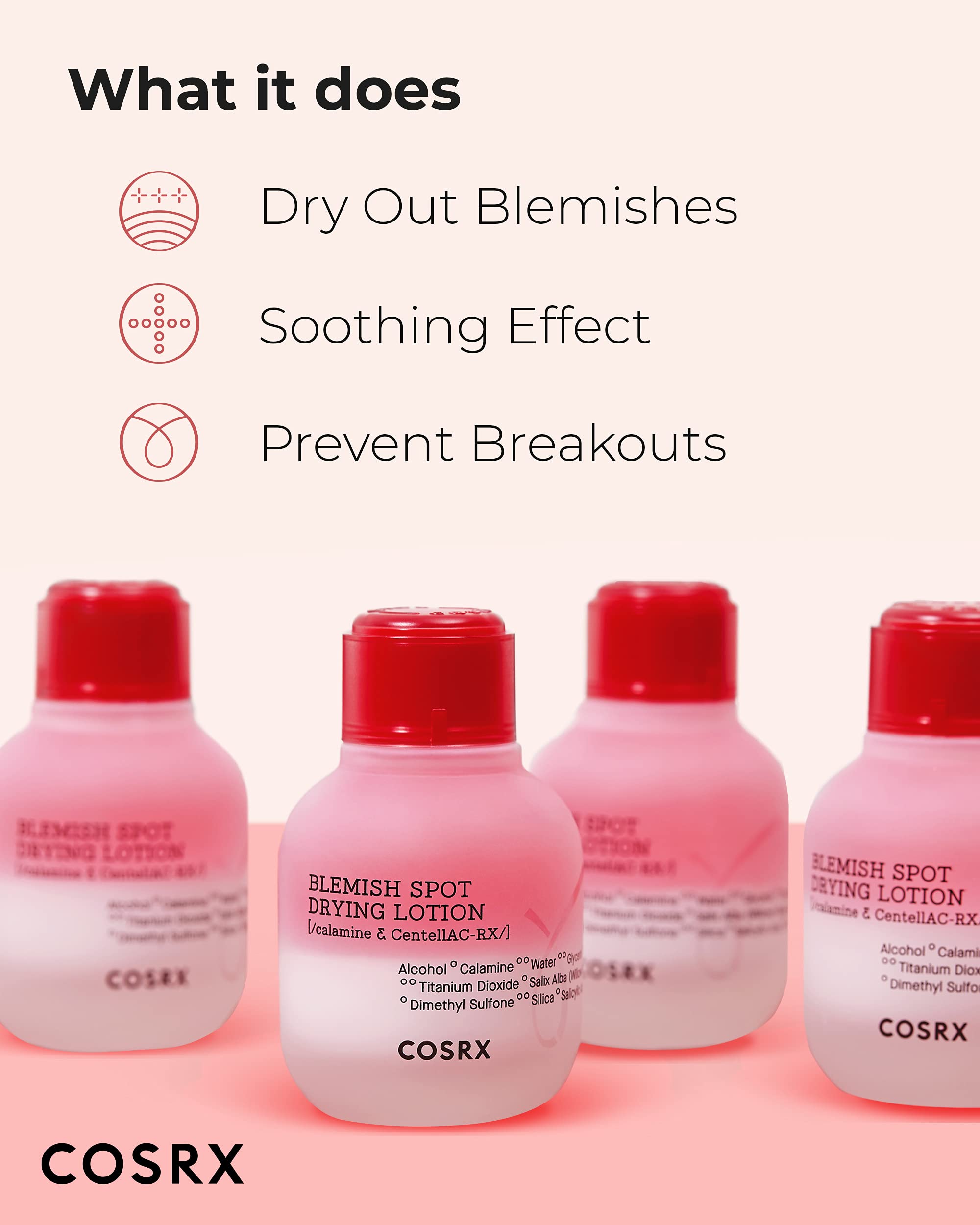 COSRX Acne Blemish Spot Drying Lotion 1.01 fl oz / 30 ml – Targeted Spot Treatment for Blemishes