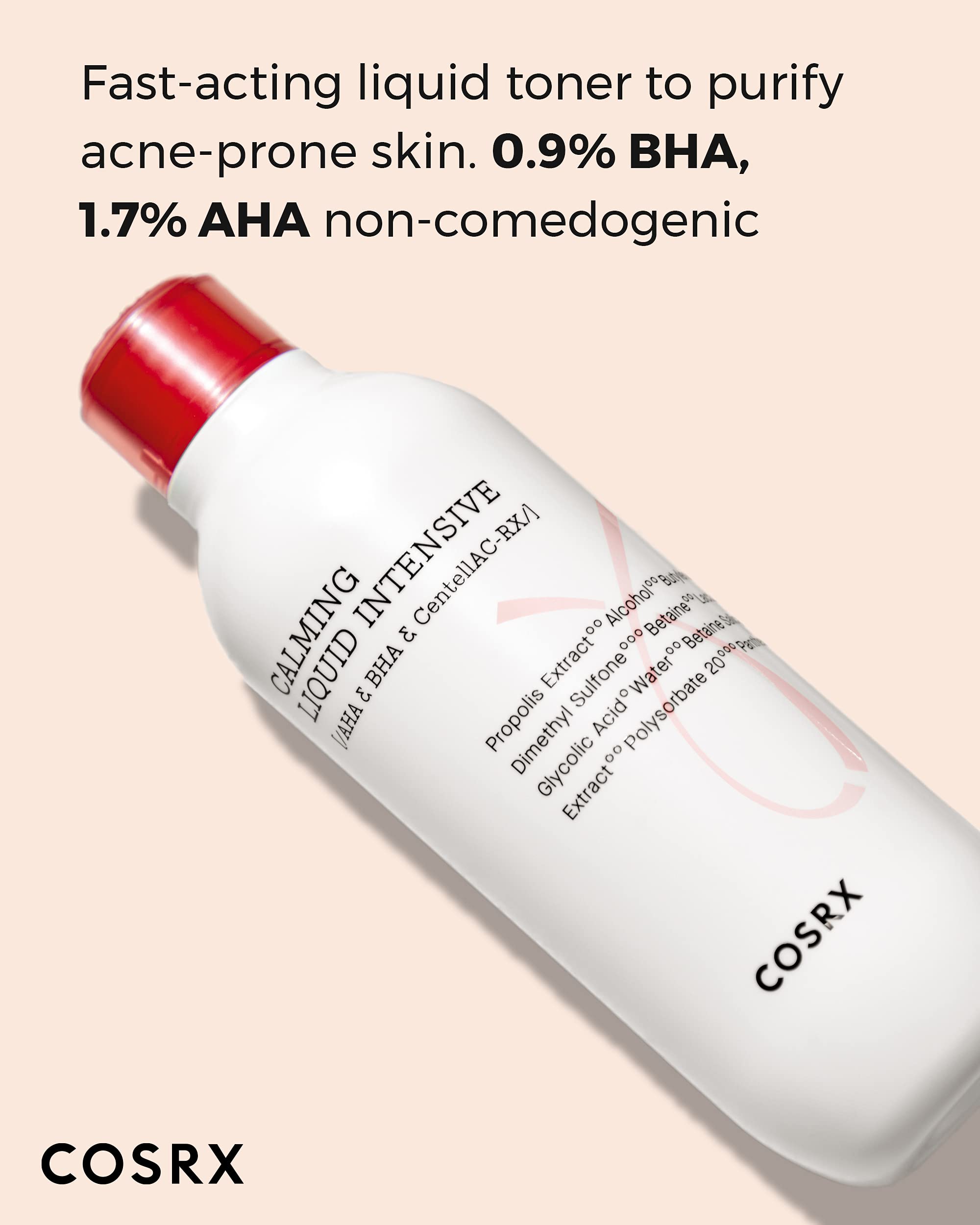 COSRX AC Collection Acne Calming Liquid Intensive Toner – 125ml (AHA + BHA)