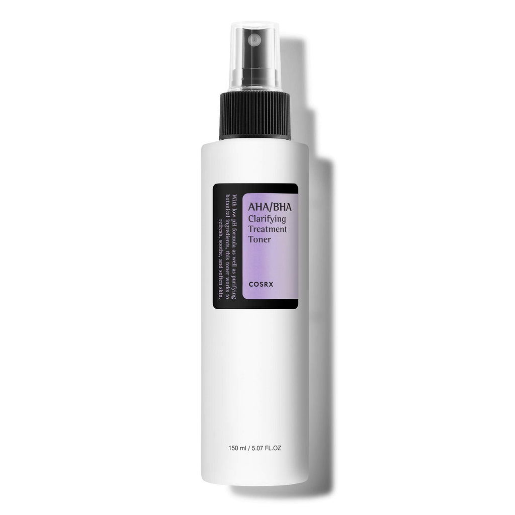 COSRX AHA/BHA Treatment Toner – Gentle Exfoliating Mist for Pores & Texture (5.07 fl oz / 150 ml)