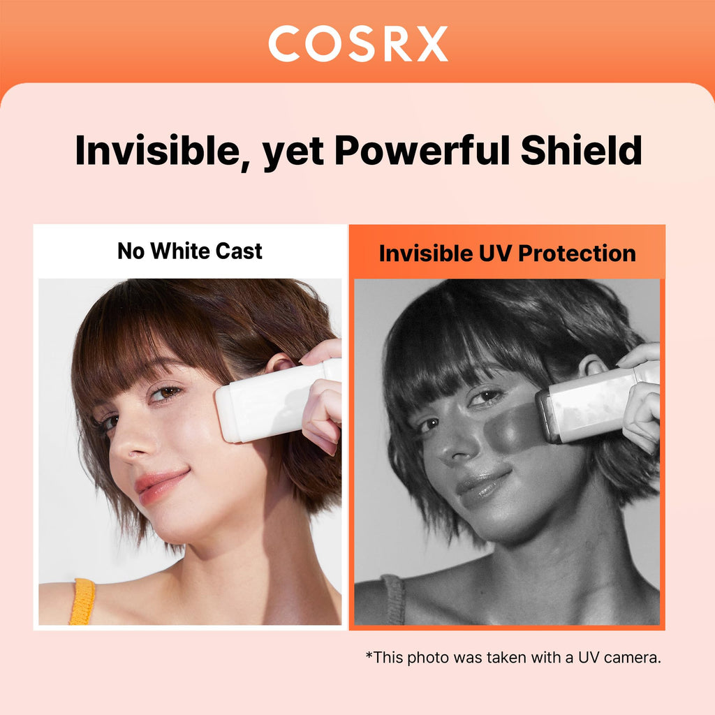 COSRX Airy-Light Clear Sunscreen Stick SPF 50 | Matte Finish, Vitamin E & C, 0.67 oz (19 g)