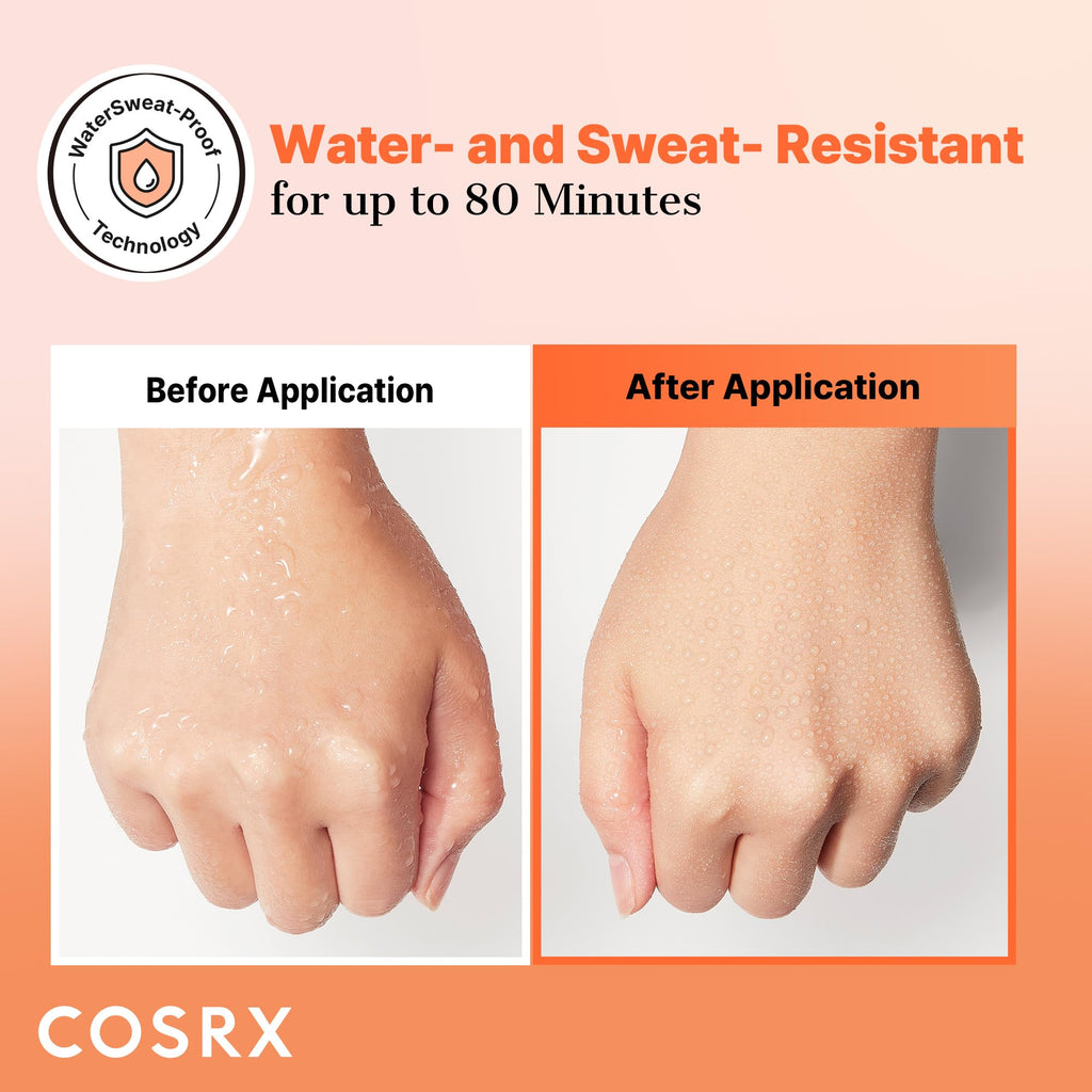 COSRX Airy-Light Clear Sunscreen Stick SPF 50 | Matte Finish, Vitamin E & C, 0.67 oz (19 g)