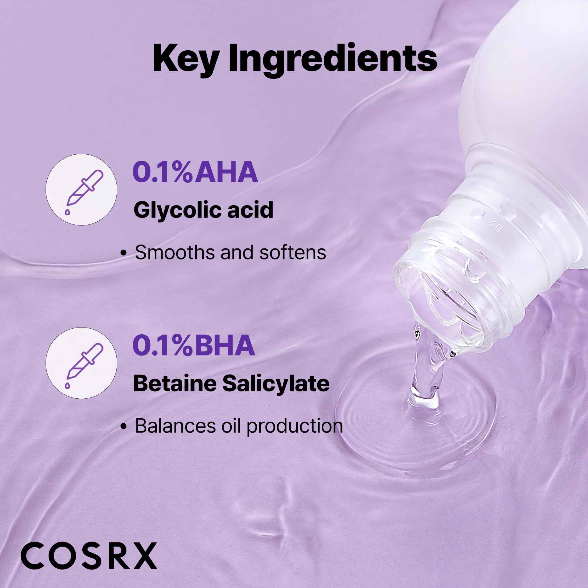 COSRX AHA/BHA Treatment Toner – Gentle Exfoliating Mist for Pores & Texture (5.07 fl oz / 150 ml)