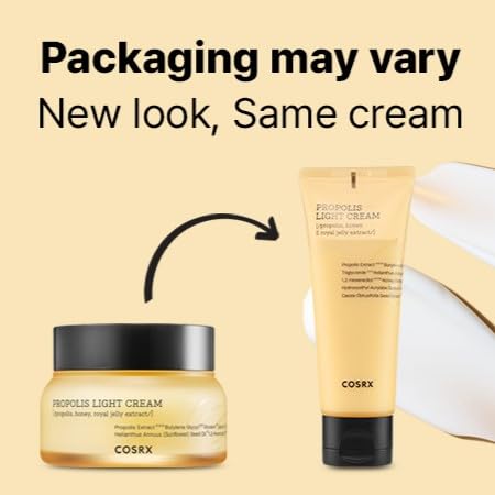 COSRX Full Fit Propolis Light Cream – 64.5% Propolis, Hydrating Day & Night Moisturizer