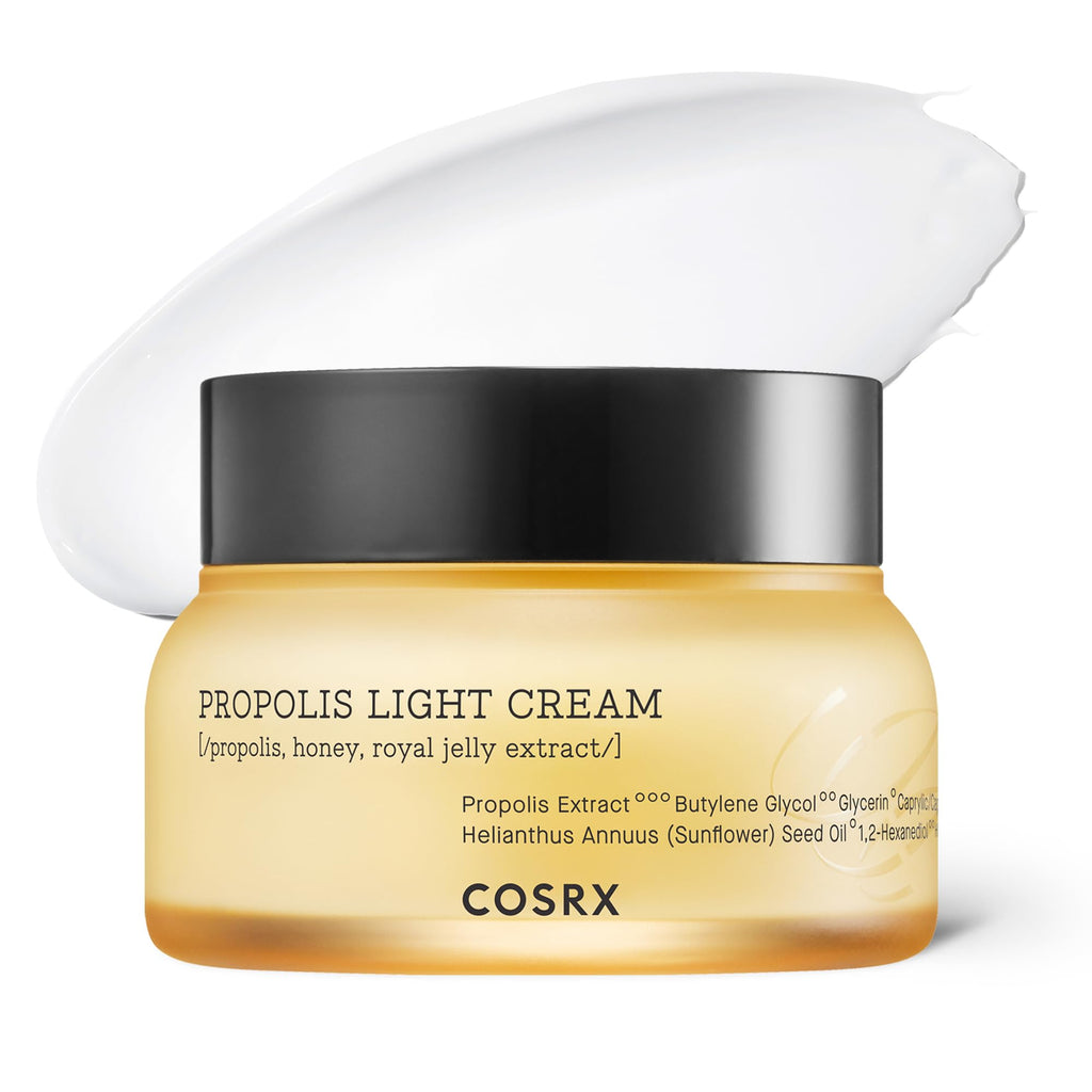 COSRX Full Fit Propolis Light Cream – 64.5% Propolis, Hydrating Day & Night Moisturizer