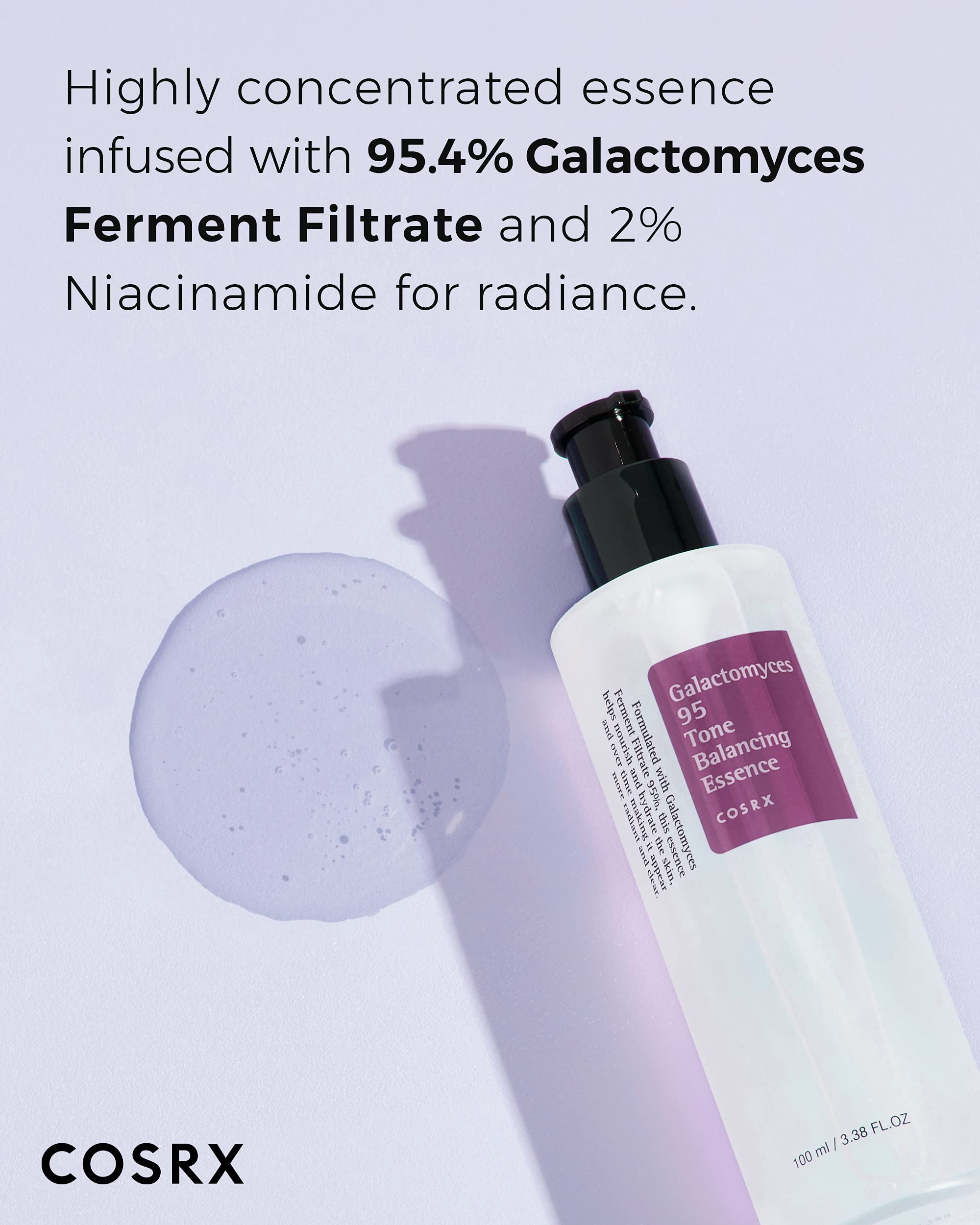 COSRX Galactomyces 95 Tone Balancing Toner – 100ml | Hydration & Gentle Brightening