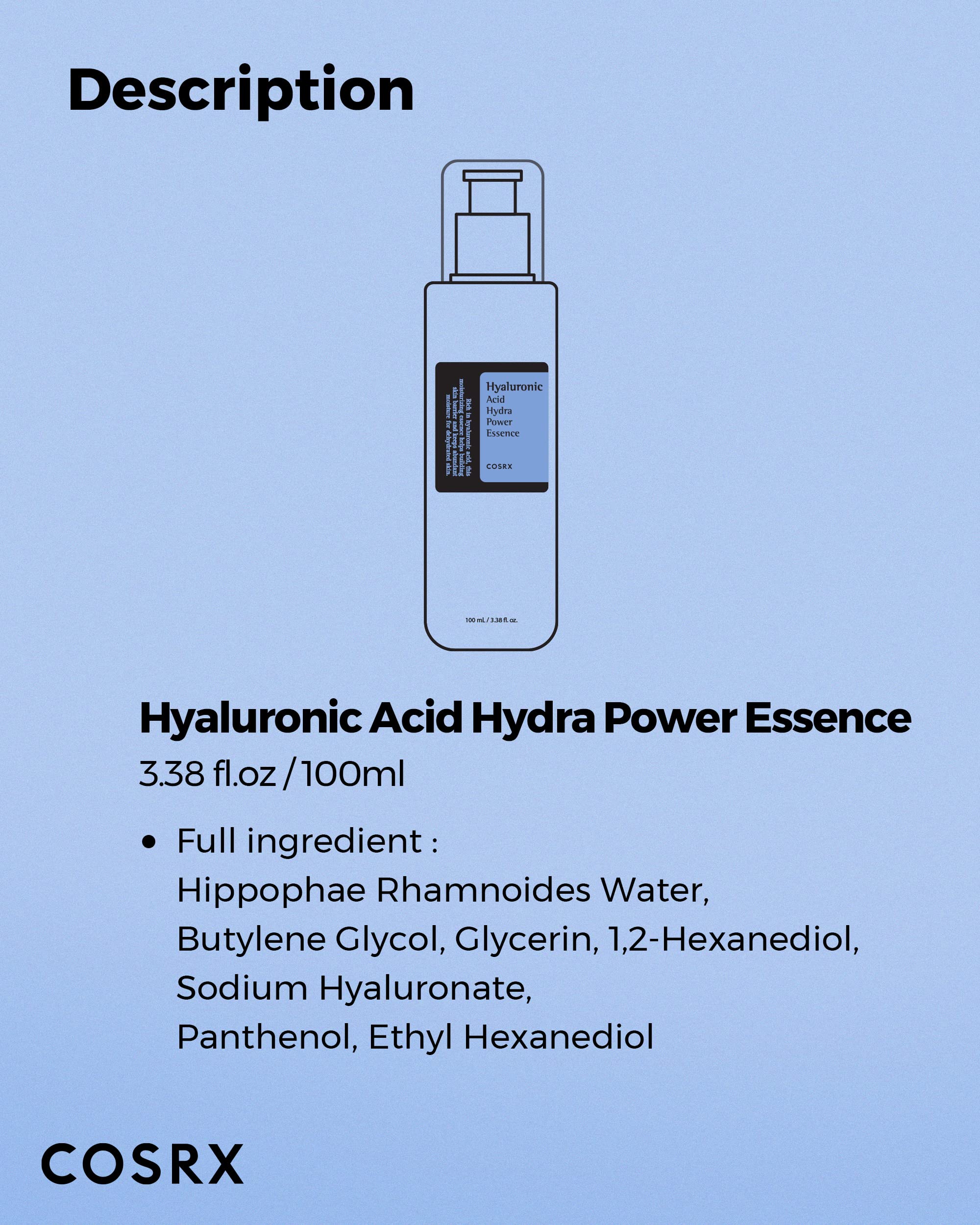 COSRX Hyaluronic Acid Toner — Daily Hydration for Dry Skin (100ml)