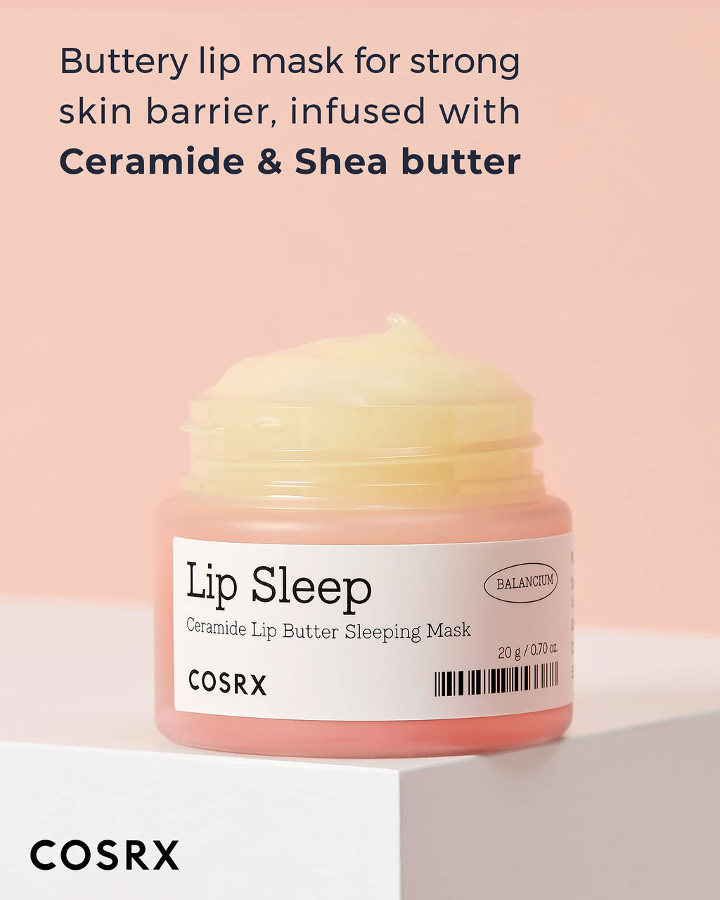 COSRX Lip Care Balm – Overnight Lip Moisturizer with Ceramide and Shea Butter