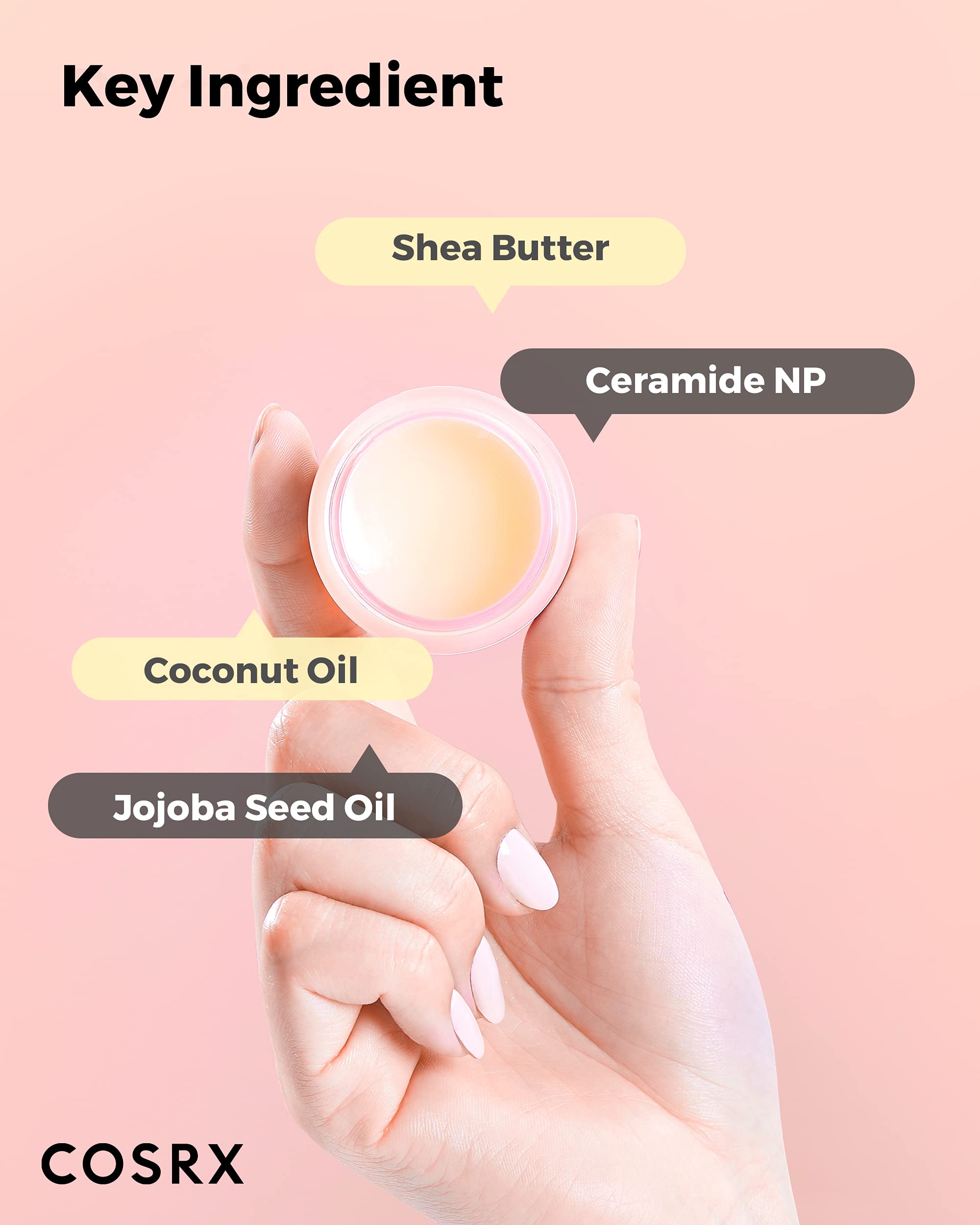 COSRX Lip Care Balm – Overnight Lip Moisturizer with Ceramide and Shea Butter
