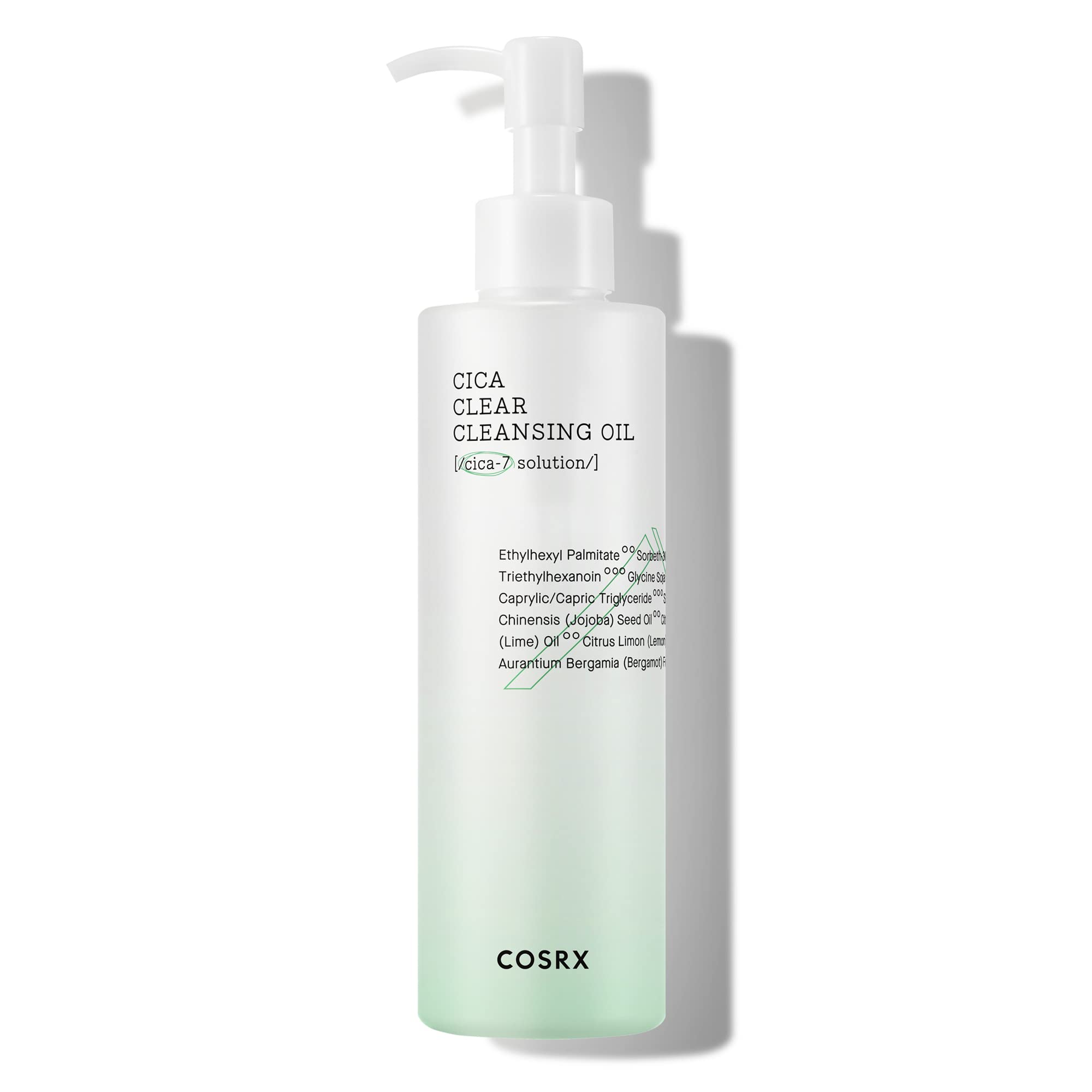 COSRX Pure Fit Cica Cleansing Oil – Gentle, Hydrating Cleanser for Sensitive Skin | CICA-7 Complex, Jojoba Seed Oil
