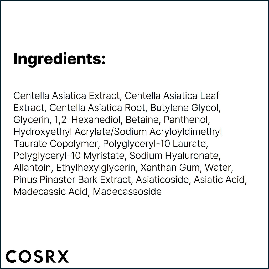 COSRX Pure Fit Cica Serum – 1 fl oz / 30 ml | Soothing Centella Asiatica, Calming & Protective