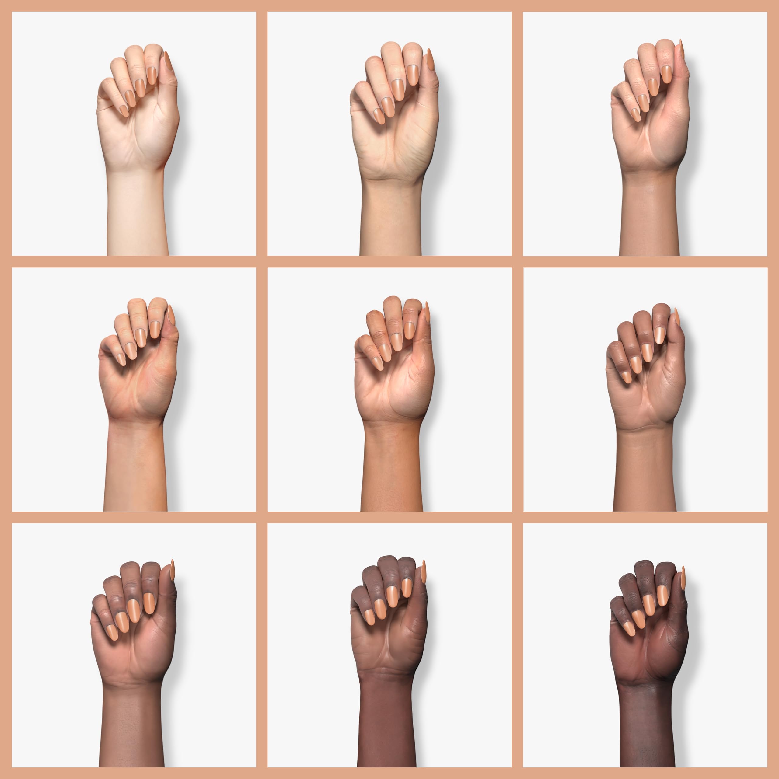 Côte Nail Polish No.122 Caramel Clay Brown – Quick Dry, Vegan, Cruelty-Free, Chip-Resistant (0.4 oz)