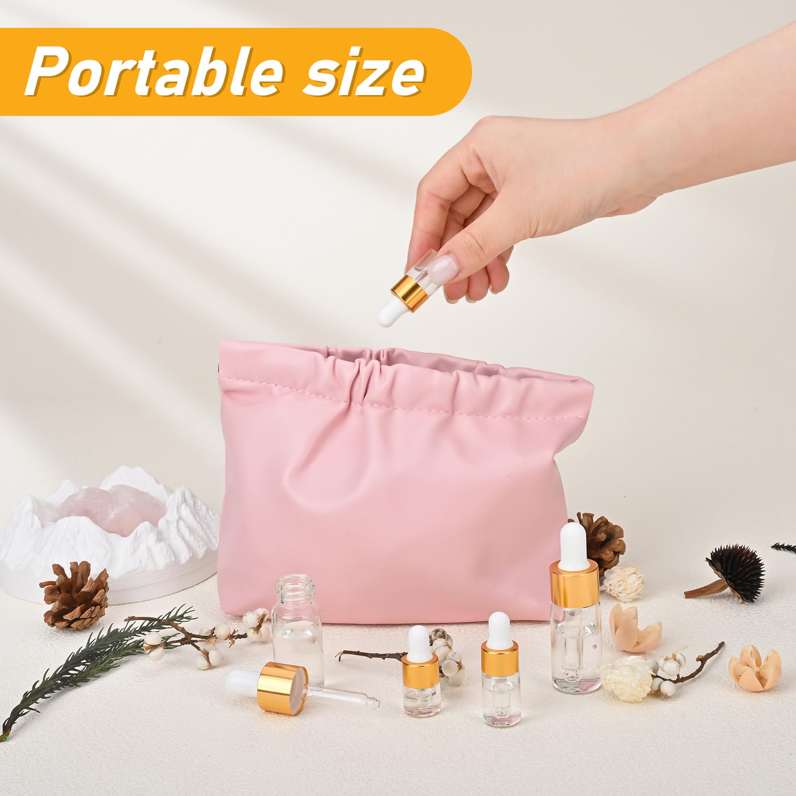 COTOM 100 Pack Mini Dropper Bottles 1ml – Leak-Proof Travel Vials for Oils, Perfume & DIY Blends