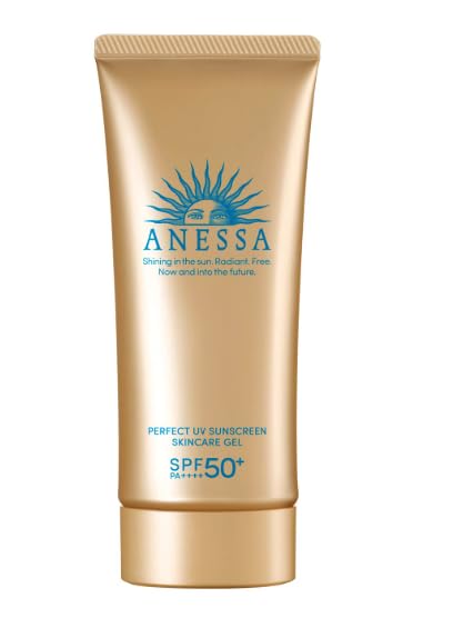 Anessa Perfect UV Skin Care Gel N Sunscreen – Fruity Floral Scent, 3.1 oz | Cotton Labo