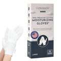 Cottonnerie 8 Pairs Cotton Gloves for Dry Hands – Overnight Moisturizing & Eczema-Friendly