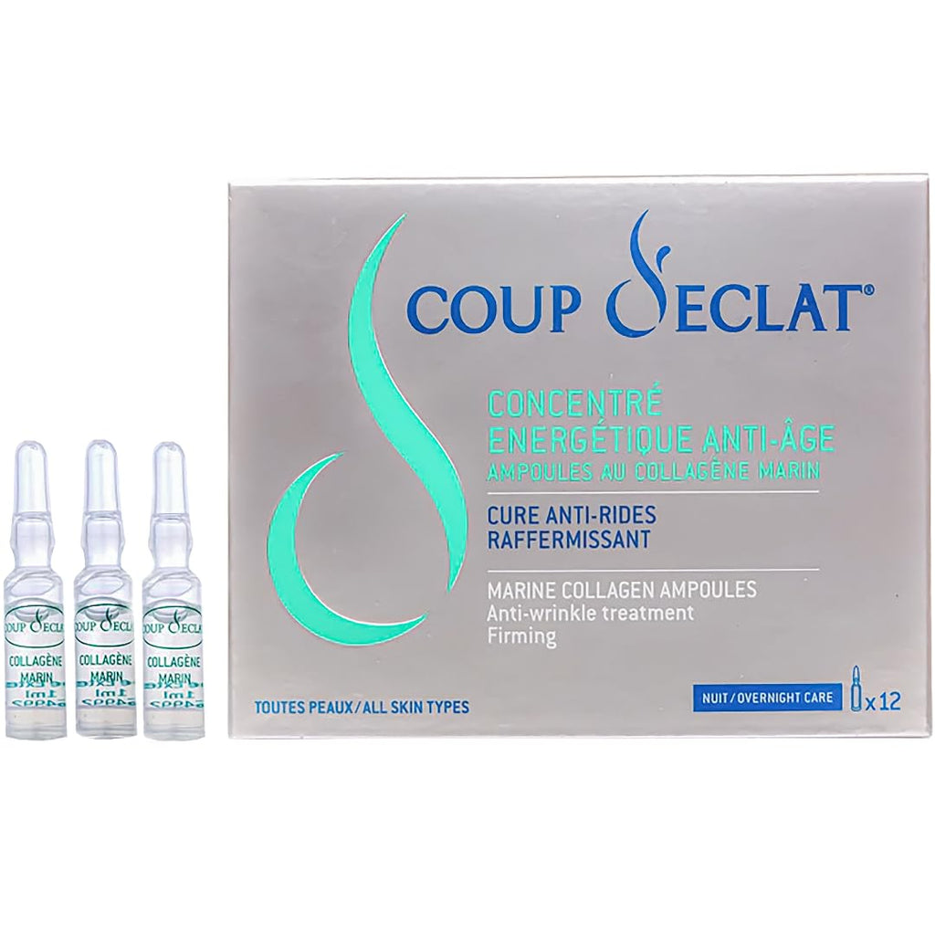 Coup d'Eclat Marine Collagen Ampoules – 12-Day Hydration & Firmness Serum