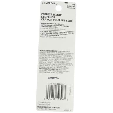 CoverGirl 10306 105chrcl Charcoal Perfect Blend Eyeliner Pencil