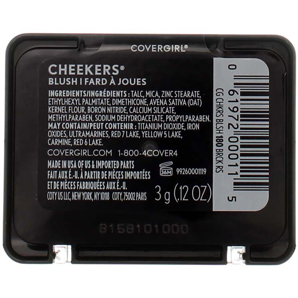 CoverGirl Cheekers Blush Brick Rose 2-Pack – Natural Glow