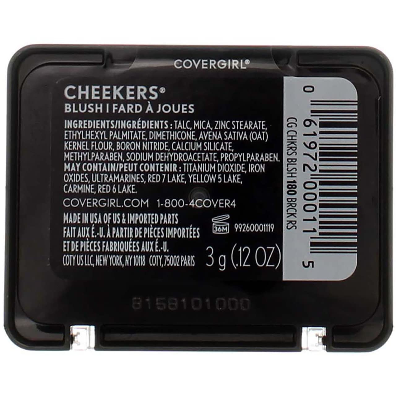 CoverGirl Cheekers Blush Brick Rose 2-Pack – Natural Glow