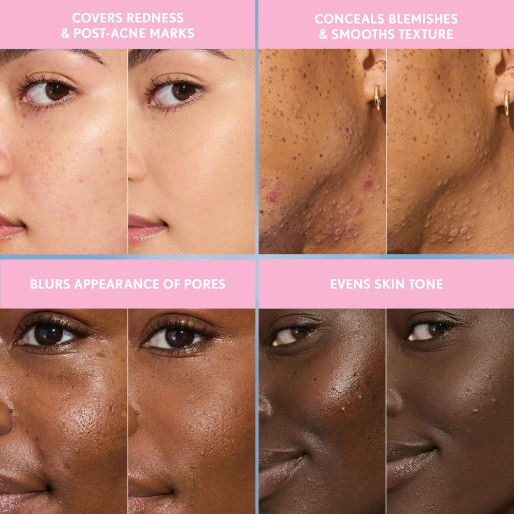 COVERGIRL Clean Fresh Blurring Skin Tint SPF 30 – 430 Medium Neutral | Vegan Foundation