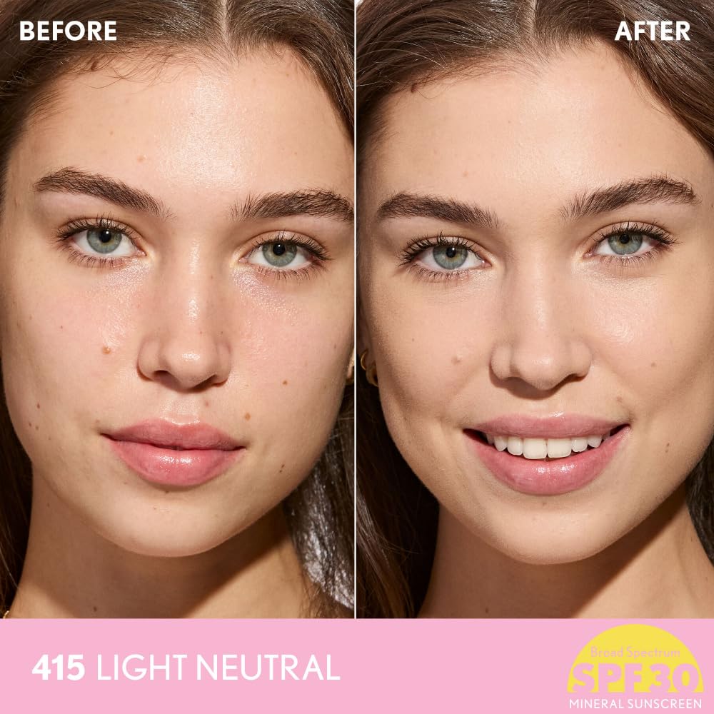 COVERGIRL Clean Fresh Blurring Skin Tint SPF 30 - Light Neutral | Soft Matte Finish