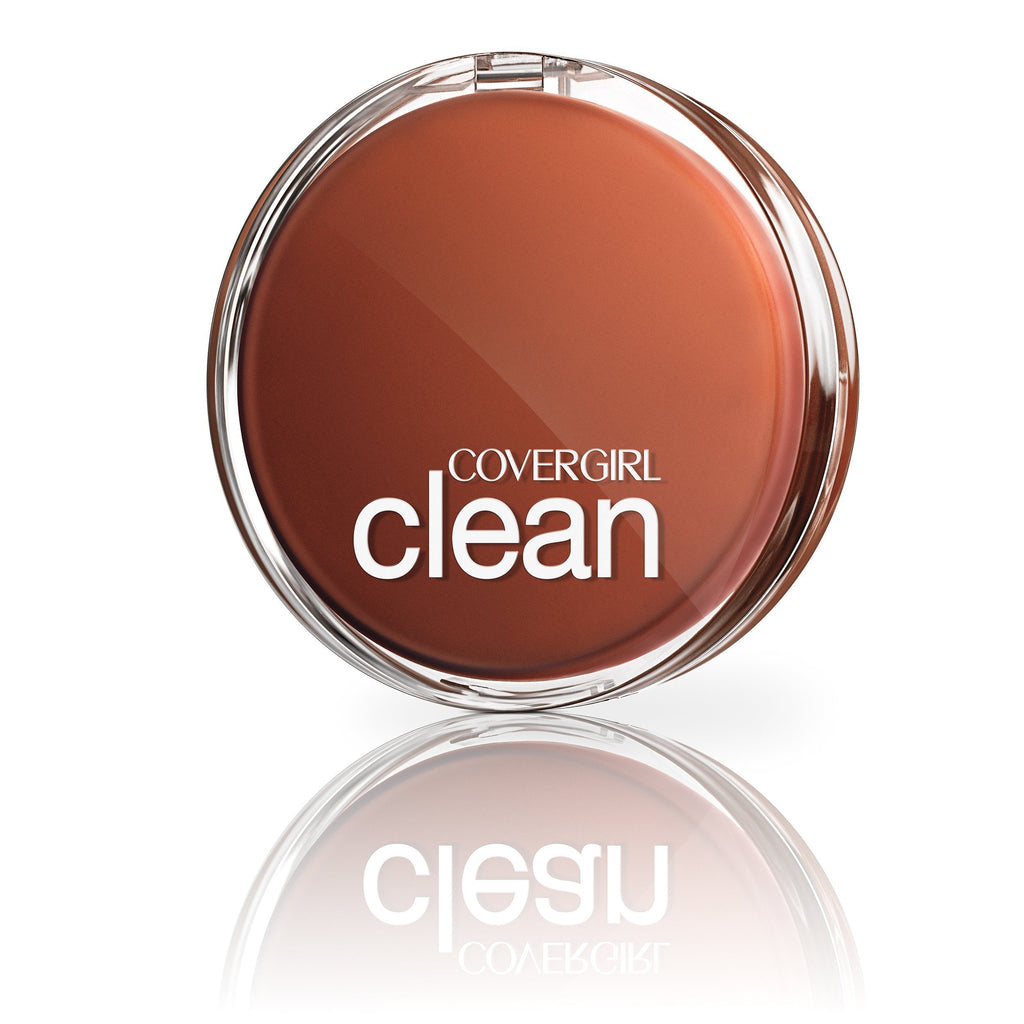 CoverGirl Clean Pressed Powder N120 – Creamy Natural (N) | Shine-Free, Non-Comedogenic