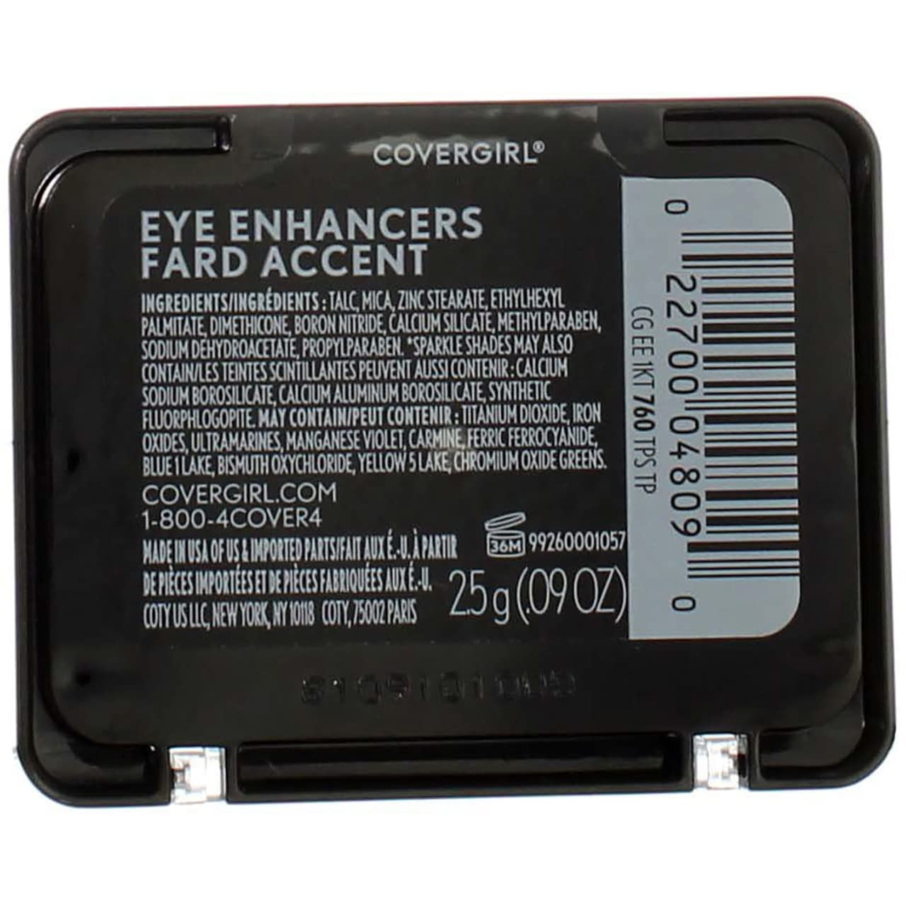 CoverGirl Eye Enhancers 1 Kit Shadow – Tapestry Taupe 760 (2 Pack)