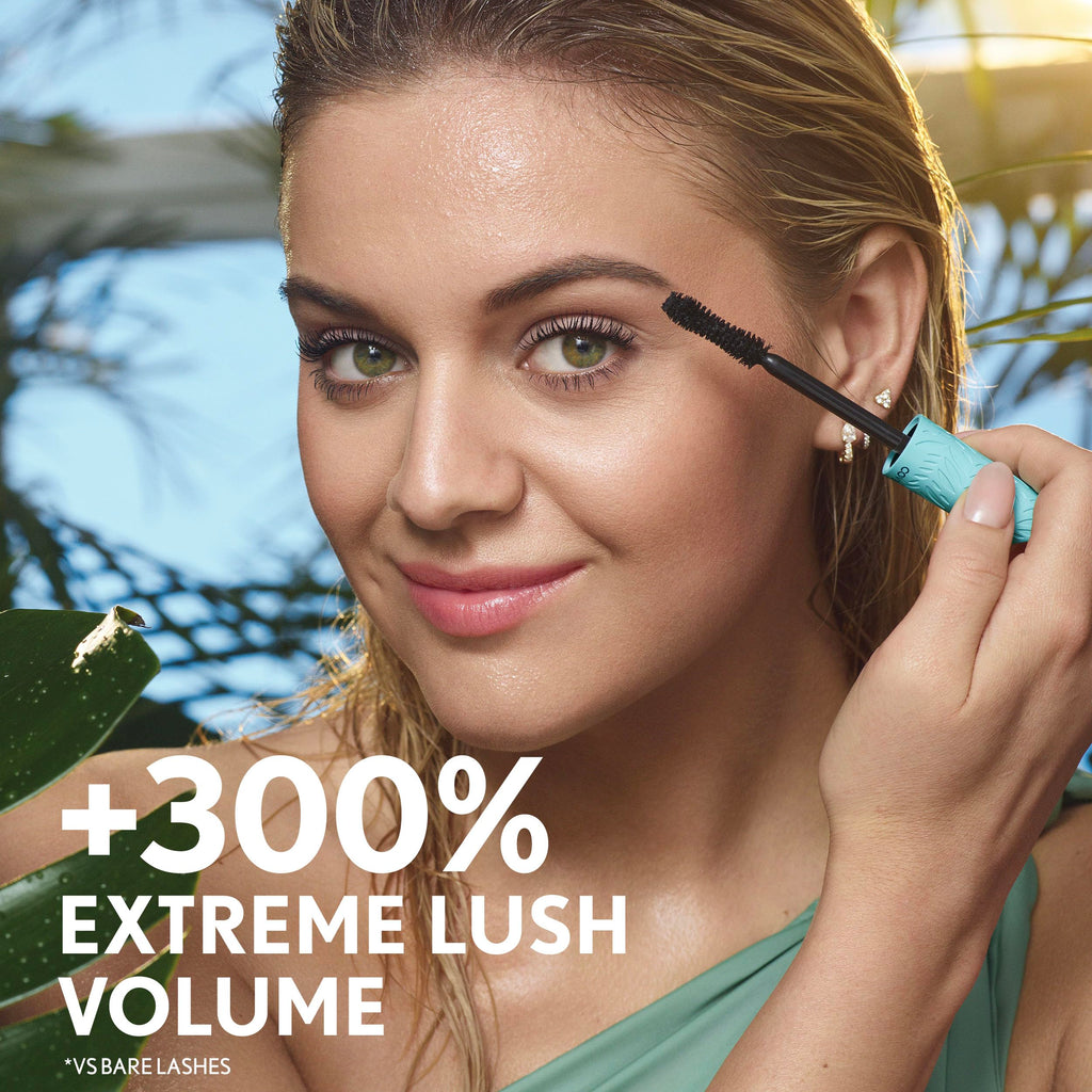 CoverGirl Lash Blast Cleantopia Waterproof Mascara – Volumizing, Transfer-Proof, Aloe Leaf Extract & Vitamin E