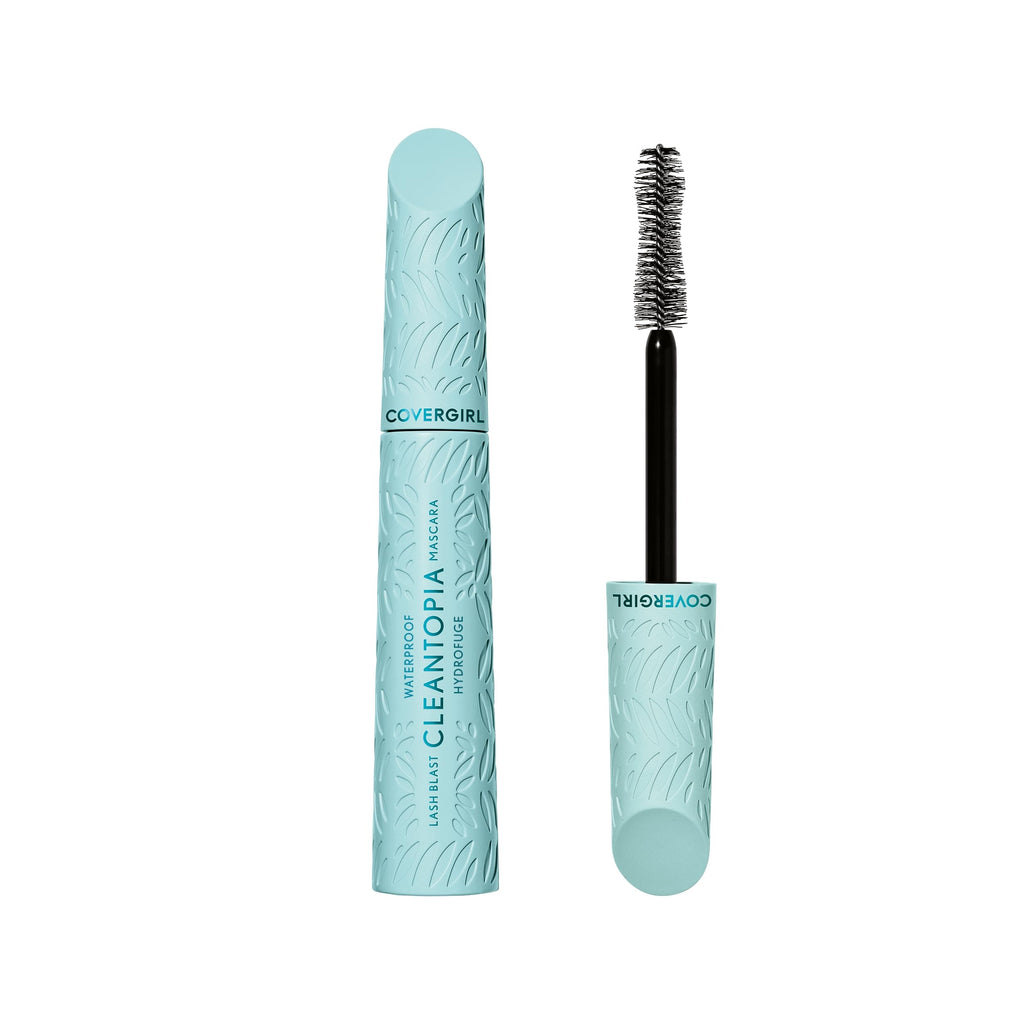 CoverGirl Lash Blast Cleantopia Waterproof Mascara – Volumizing, Transfer-Proof, Aloe Leaf Extract & Vitamin E
