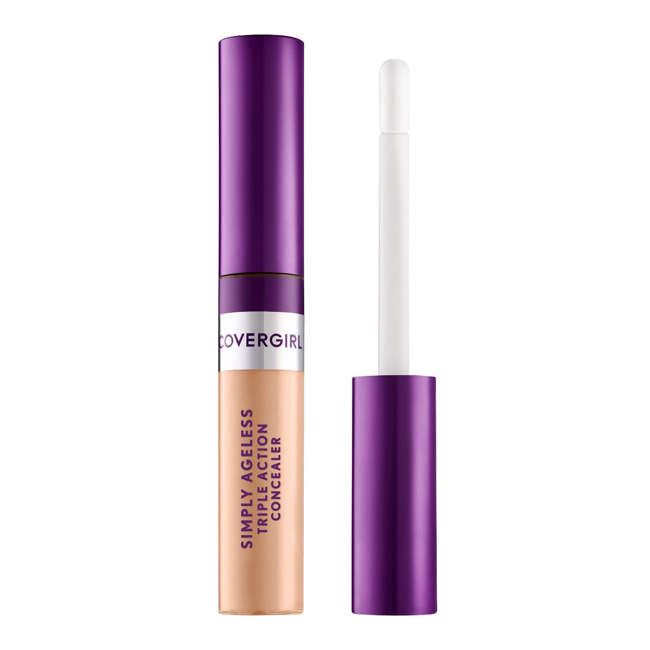 CoverGirl Simply Ageless Triple Action Concealer – Creamy Natural, Cooling Ceramic Wand