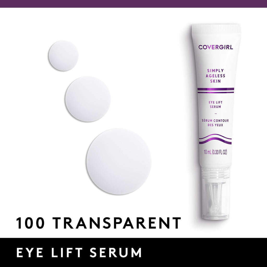 COVERGIRL Simply Ageless Eye Lift Serum – Reduces Wrinkles, 0.92 oz