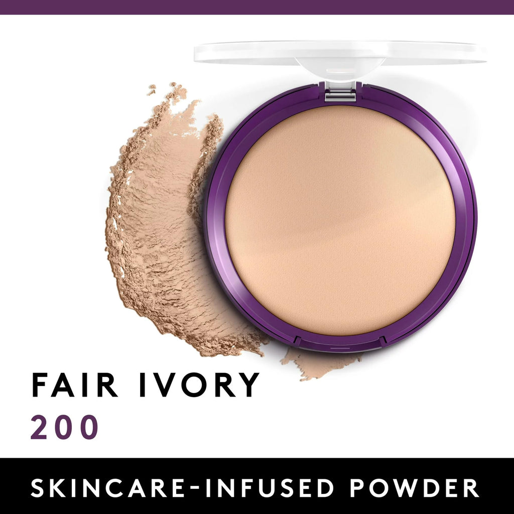 Covergirl Simply Ageless Instant Wrinkle Blurring Pressed Powder – Fair Ivory, 0.39 oz