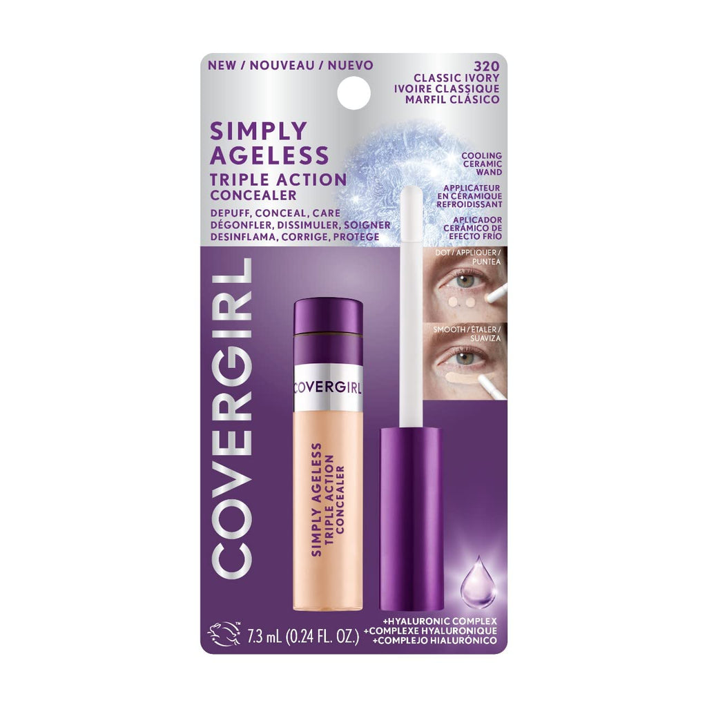 COVERGIRL Simply Ageless Triple Action Concealer – Classic Ivory