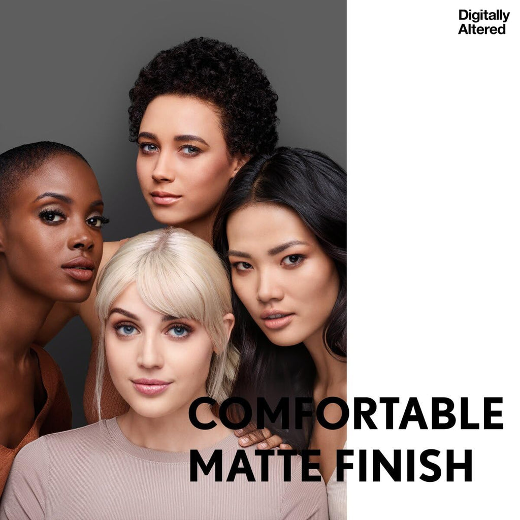 Covergirl TruBlend Matte Made Foundation D10 Golden Caramel, 1.014 fl oz – Long-Wearing Matte Finish