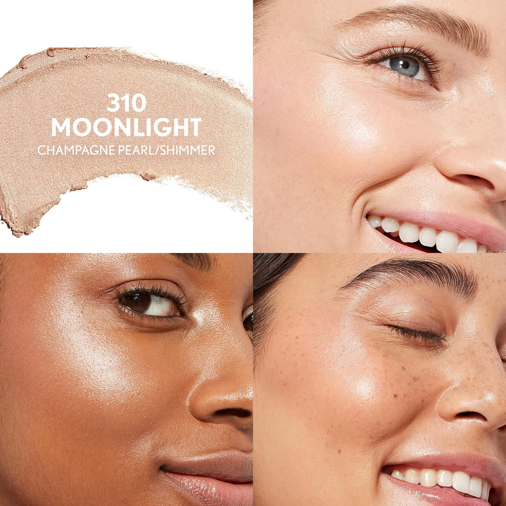 CoverGirl Trublend Skin Enhancer Highlighter Balm Stick Moonlight – Vegan, Easy Glide, 0.21oz
