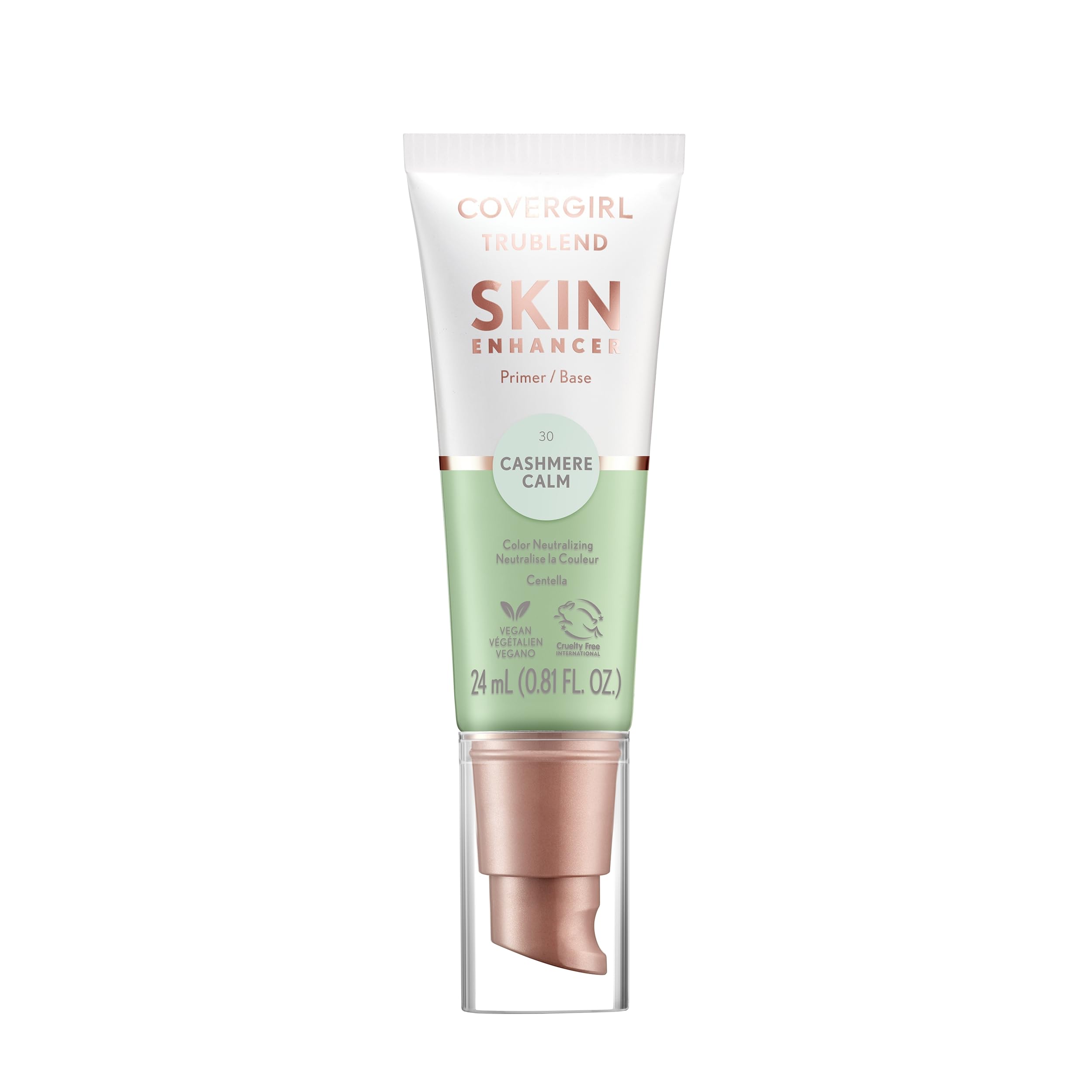 CoverGirl TruBlend Skin Enhancer Cashmere Calm Primer – Hydrating, Blurring, 0.81oz