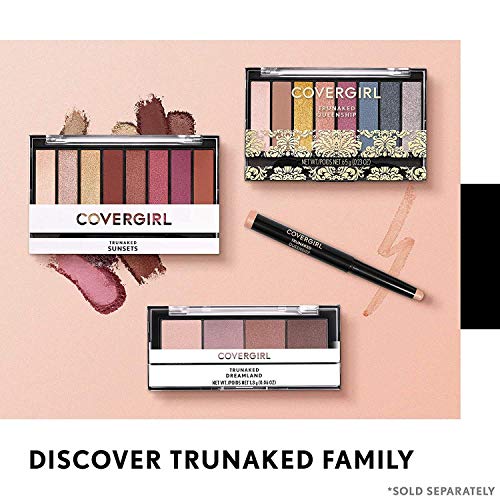 COVERGIRL Trunaked Quad Eyeshadow Palette in Dreamland – 4 Shades, All-Day Wear, Cruelty-Free