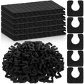 Covzoe 1000-Piece Soft EVA Toe Spacers for Pedicure - Bulk Toe Dividers
