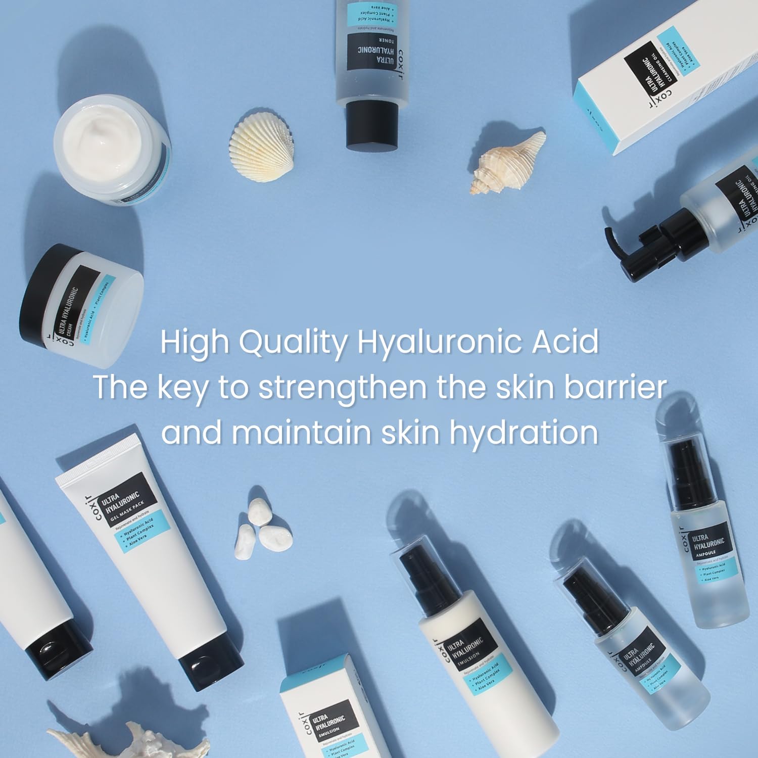 Coxir Ultra Hyaluronic Emulsion — Long-Lasting Hydration for Sensitive and Dehydrated Skin