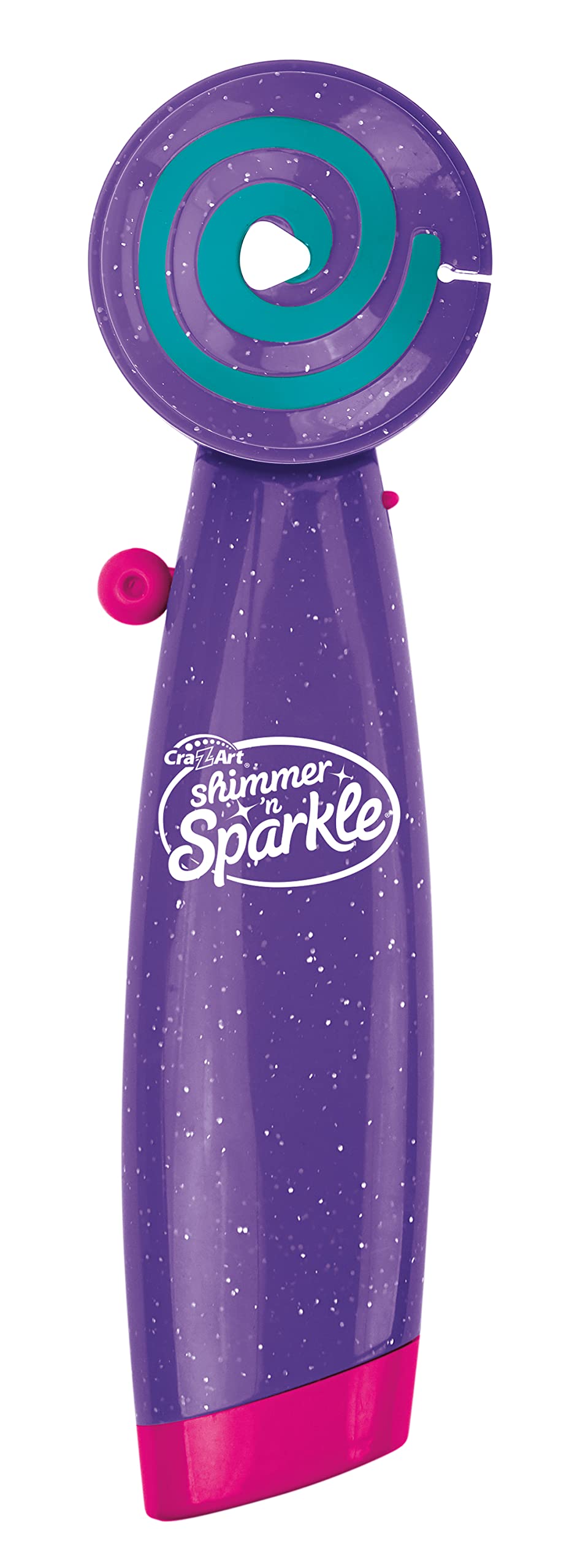 أداة تصفيف الشعر الفاخرة 3 في 1 لتضفير الخرز ولف الشعر Shimmer 'n Sparkle من Cra-Z-Art للأطفال