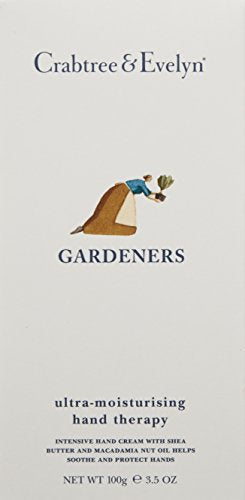 Crabtree & Evelyn Gardeners Ultra-Moisturising Hand Therapy (3.5 oz) – Hydrating Macadamia Oil & Shea Butter